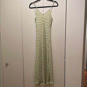 RESA Green Patterned Maxi Dress